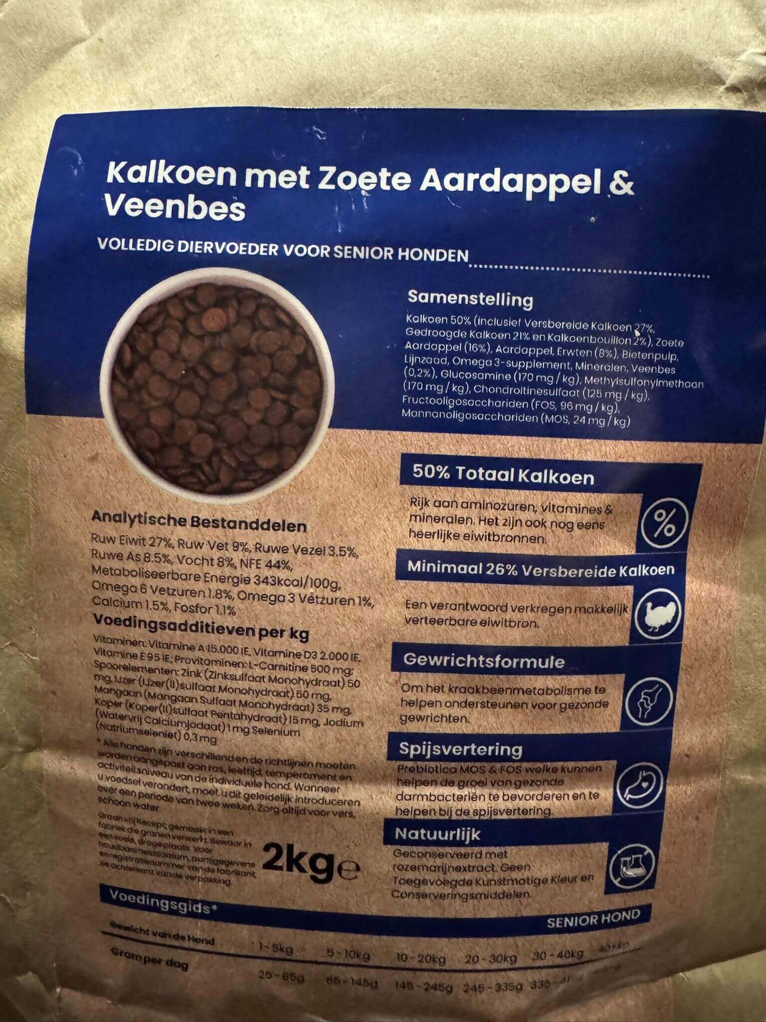 Wagging hondenbrokken