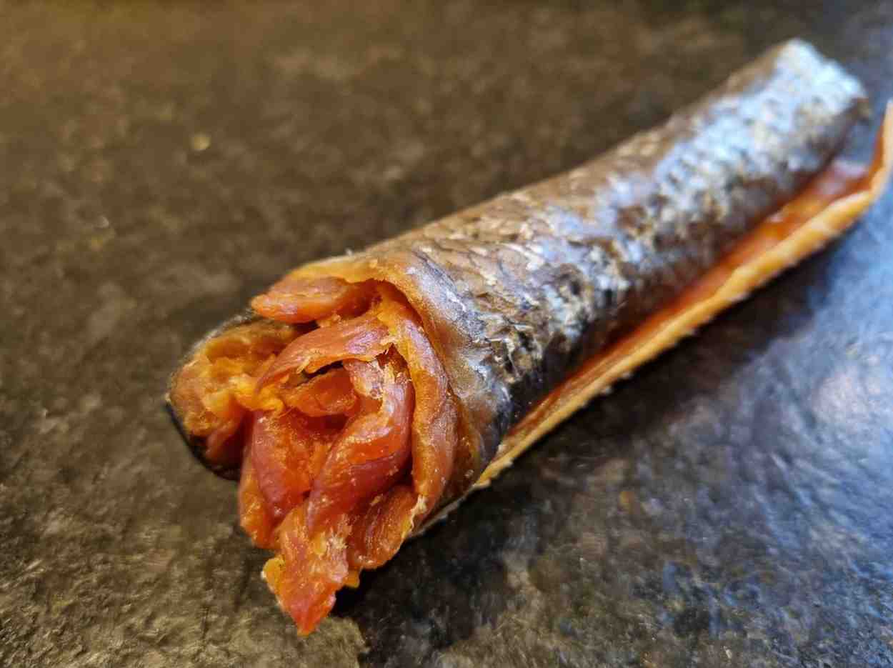 Zalm vleeshuid 